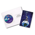 CD-22 Christmas Music Clear Jewel Case Globe